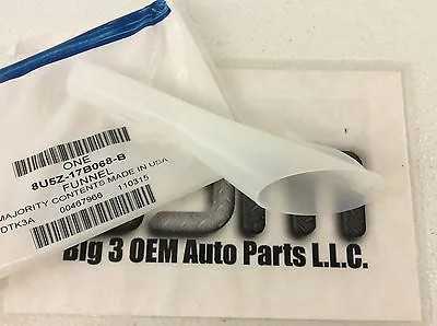 Ford Lincoln Mercury Fuel Filler Tank Supply Funnel Can New OEM 8U5Z-17B068-B • $15.44