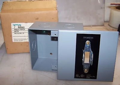 New Siemens Mmske2 Manual Motor Starter Switch Enclosure Kit   • $7.19