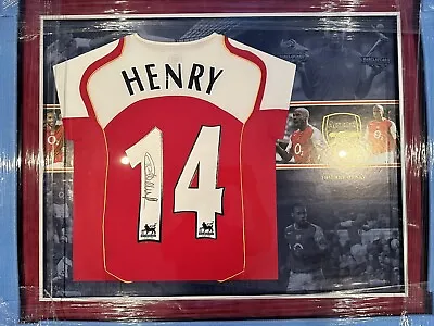 Thierry Henry Signed Arsenal 2004/05 Shirt • £799.20