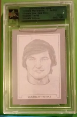 2011-12 In The Game Ultimate Memorabilia Silver VLADISLAV TRETIAK #7053/7500 • $20