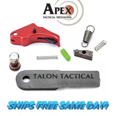 Apex Tactical Shield Duty/Carry Action Enhancement Trigger Kit RED!! For S&W M&P • $161.50