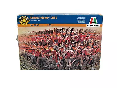 Italeri 6095 Napoleonic Wars British Infantry 1/72 Figures Kit • £8.99