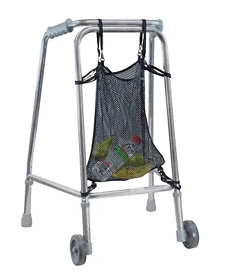 Aidapt Lightweight Sturdy Net Storage Shopping Bag For Walking Zimmer Frames • £6.99