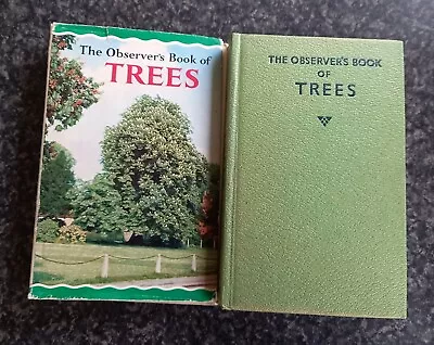 The Observer's Book Of Trees Dust Jacket 1963 Edition • £7.99