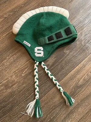 Zoozatz OSFM Michigan State Spartans Sparty Mascot Winter Hat Cap • $19.99
