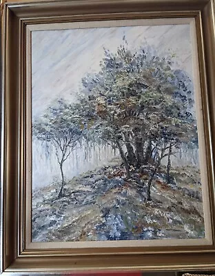 Martha Hinson  Trees On A Hill  • $3500