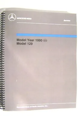 Mercedes 300 Sl 500 Sl Owners Service Manual Part W129 Workshop Repair Technical • $129.99