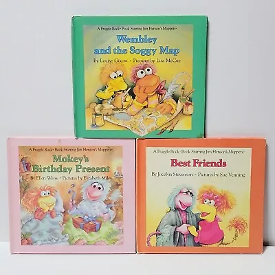 Fraggle Rock Vintage Books 1984 Set Of 3 Jim Henson Muppets Children's Books  • $15