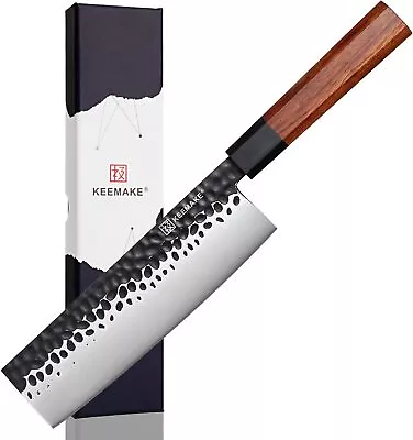 Kitchen Knife Set Sharp Chef Knife Meat Cutlery Stainless Steel Wood Handle • $269.96