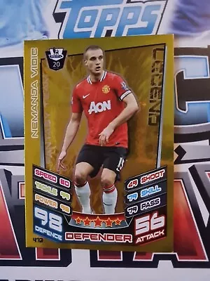 Match Attax 12/13 Legend Nemanja Vidic • £1