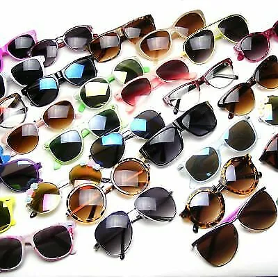 Bulk Lot Wholesale Sunglasses Eyeglasses 15 To 100 Pairs Men Women Kids Styles • $28.95