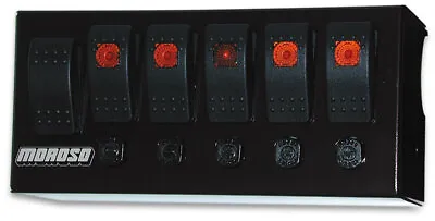 Moroso 74190 Rocker Switch Panel - Cage Mount • $217.99