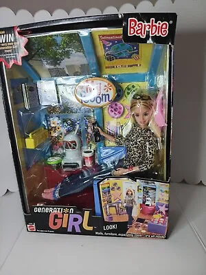 NEW 2000 Generation Girl Barbie Doll MY ROOM Mattel #28986 • $38