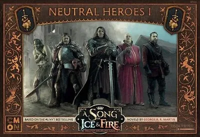 A Song Of Ice And Fire Miniatures Game Neutral Heroes 1 NIB • $37