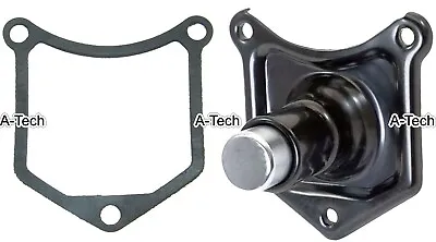 Black Starter Solenoid Push Button End Cover Harley Davidson 1.0 2.0 2.4 Kw • $26