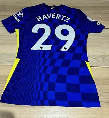 CHELSEA - Kai Havertz 29 Match Worn Football Shirt  2021/2022 Season • $430.67