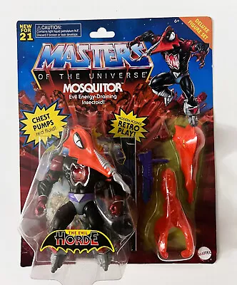 MOTU Masters Of The Universe MOSQUITOR Action Figure NEW 2021 Retro Play He-Man • $14.99