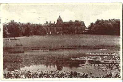 Postcard- Yorkshire-Middlesborough-Stewart Park- Marton Hall • £1.99