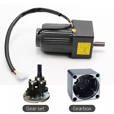 15W 5K AC110V 270RPM Adjustable Gear Reducer Motor With Speed Controller • $90.85