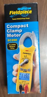 Fieldpiece SC260 Compact Clamp Meter True RMS HVAC Multimeter W/ Magnet In Back • $159.99