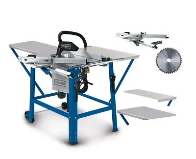 Scheppach TS310 240v 2200W 12  Site Table Saw | 83mm Max Cut C/w 24z & 48z Blade • £484.99