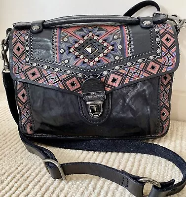 Campomaggi Italian Black Leather Bag • $350