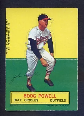 1964 Topps Stand Up Boog Powell Baltimore Orioles • $4.99