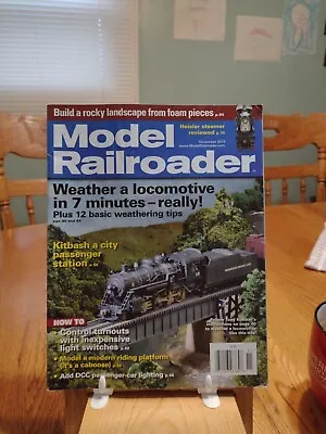 Model Railroader Magazine: November  2013  (RRR1).  • $1.75