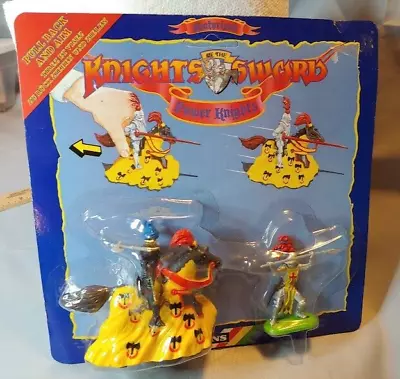 Britains Knights Of The Sword Motorised Power Knights 1980s Yellow Vintage • $16.95