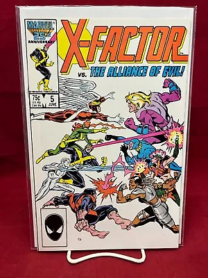 X-Factor #5 Marvel Comics First Cameo Apocalypse 1986 X-Men NM Direct Edition • $19.99