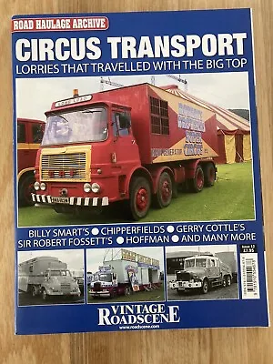 ROAD HAULAGE ARCHIVE Circus Transport Lorries Travel Issue 12 Vintage Road Scene • £12
