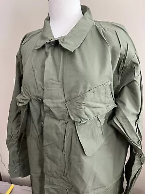 1968 Vietnam Jungle Fatigue Jacket Large Regular New Etowah Manufactured • $175