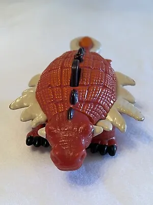 Imaginext 2004 Mattel Imaginext Brasher Ankylosaurus Orange Dinosaur • $10