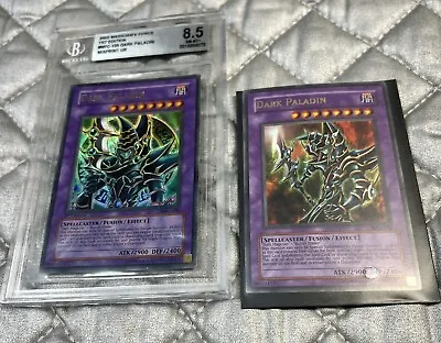 Yu-Gi-Oh Dark Paladin MFC-105 Ultra Rare 1st Edition PSA 8.5 NM-MT+ Misprint Set • $700