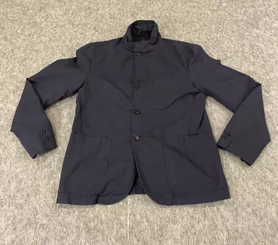 Vintage Woolrich Men’s Dress Jacket Made In USA Size Medium Longsleeve Blue • $25
