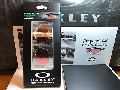 Oakley Flak Jacket 1.0 Prizm Baseball Infield Authentic Replacement Lenses  • $60
