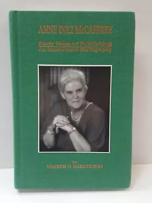$99.99 • Buy ANNE McCAFFREY Bibliography SIGNED HC 1st Ed SCARCE