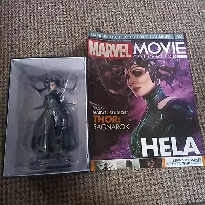 Marvel Movie Collection Hela #69 Figurine And Magazine. Eaglemoss • £12