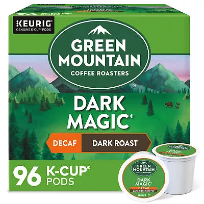 Green Mountain Coffee Dark Magic Decaf Keurig K-Cup Pod Dark Roast 96 Count • $49.99