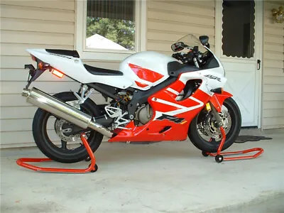 FD Fairing White Red Injection Fit For Honda CBR600F4I 2001-2003 Bodywork A060 • $479.99