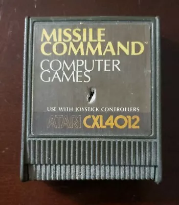 Missle Command Atari 400 800 XL XE (cart Only)tested) • $11.99