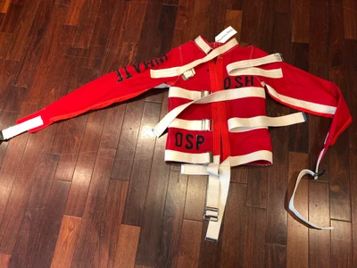 $297.49 • Buy Halloween Straight Jacket Oregon State Hospital Jail  Cosplay Fantasy 52 Xlarge