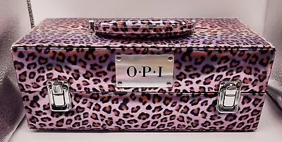 OPI Nail Polish Leopard Traincase VINTAGE RARE • $56.09