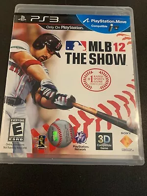 PS3G640 MLB 12: The Show Playstation 3 GET IT FAST ~ US SHIPPER • $5.99