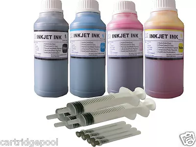 ND® Refill Ink For Cartridge T060 Stylus C68 C88 88+ CX3800 3810 4x250ML Syringe • $39.99