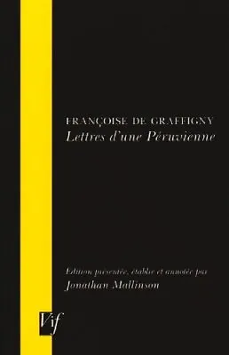 Lettres D'une Peruvienne (VIF) By Francoise De Graffigny Paperback Book The • £4.99