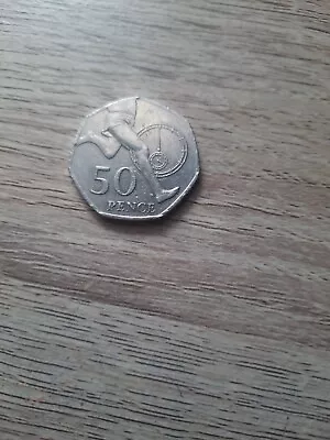  Rare 50p Coin Olympic Runner 2004 • £770