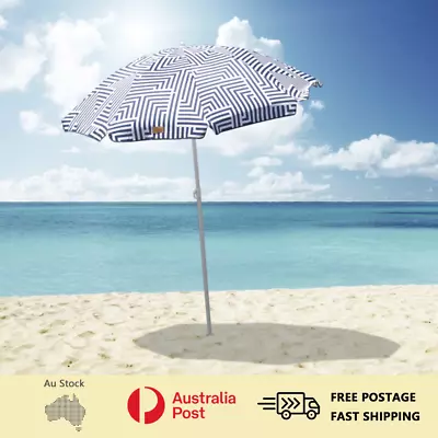 $59.95 • Buy 1.8m Folded Beach Umbrella With Carry Bag 