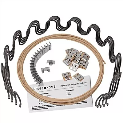 18  Couch Spring Repair Kit To Fix Sofa- Includes 4pk Of Springs Upholstery ... • $36.60