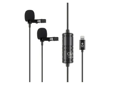 Professional Dual Lapel Lavalier Microphone Clip-on Handsfree... For IOS • £7